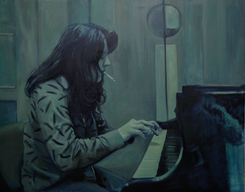 martha argerich painting by kristian purcell
